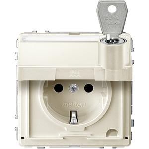 MERTEN MEG2316-7244 SCHUKO socket white AQUADESIGN