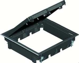 OBO Bettermann GES9/10U for duct mounting graphite black device insert, 7405072