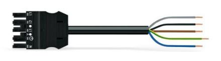 Wago 771-9295/117-601 connecting cable 5p H05Z1Z1-F 2.5qmm