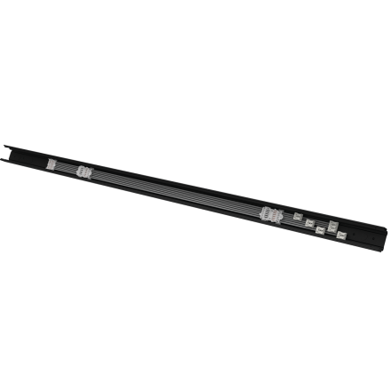 Regiolux 19200081104 SRT-A/1500/I-750 5x2.5mm+6x1.5mm black mounting rail