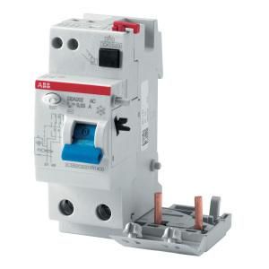 ABB Stotz-Kontakt DDA202 A-25/0.03 110V, DDA202A-25/0.03 FI-Block Type A 110V RCU, 2P, 25A, 30mA, for 110V AC network, 2CSB202199R1250
