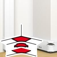 Legrand 075623 inside corner 50x130 , (pure white)