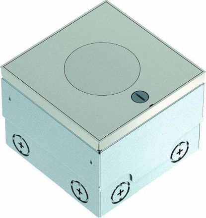 OBO Bettermann 7368409 UDHOME2 VT2 V with tube 2-way 140x140x110 floor socket complete