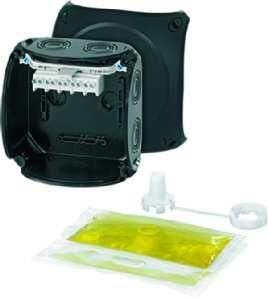 Hensel WP 0604 B 1,5-4qmm black cable junction box