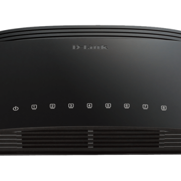 D-Link DES-1008D/E 8x10/100TX DES-1008DE Switch unmanaged fanless