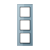 Jung AC583GLBLGR glass frame 3-way, vertical and horizontal mounting, glass, A CREATION, blue-grey