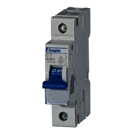 Doepke 09914201 DLS6H C10A 1-pole 6KA circuit breaker