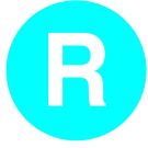 Eaton M22-XDH-B-X6 button plate, high blue, R , 218217