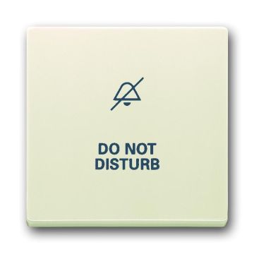 Busch-Jaeger 1786/11-82 rocker with print ivory white