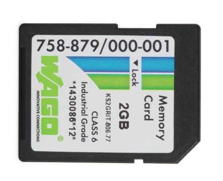 Wago 758-879/000-001 SD Card memory card