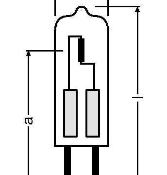 LEDVANCE Osram 64427 S AX 20W HALOSTAR STARLITE 2000 20 W 12 V GY6.35