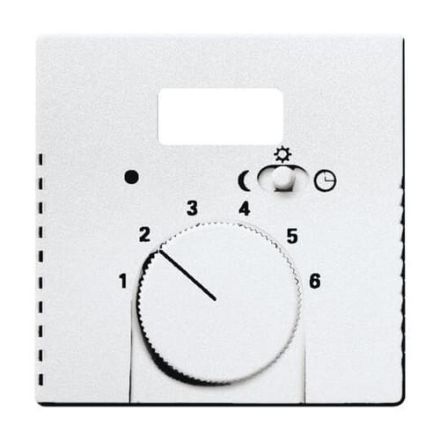Busch-Jaeger 1795 TA-83 central plate, for room temperature controller aluminum silver