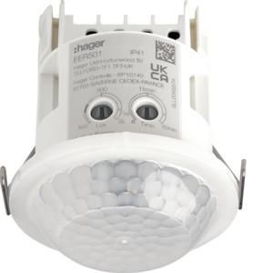 Hager EER501 360° UP normally open detection D:10m presence/motion detector