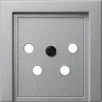 Gira 027926 cover KPN System 55 color aluminum