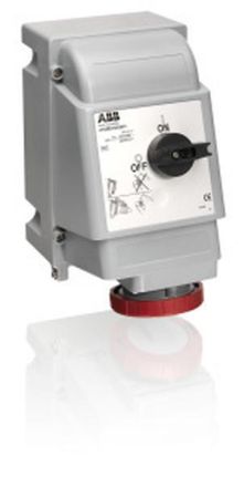 ABB Stotz-Kontakt 332MVS6WH wall socket, 2CMA163279R1000