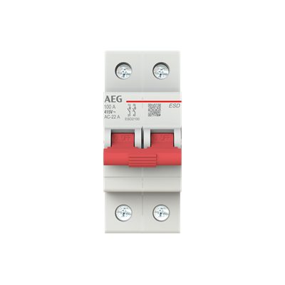 Busch-Jaeger 2CDE282088R0100 2P 100A load disconnector