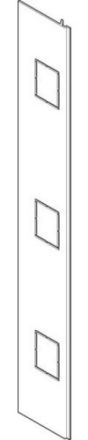 ABN for 110/160mm deep housing ESPRO partition PVC vertical BH3 (GTWM13)