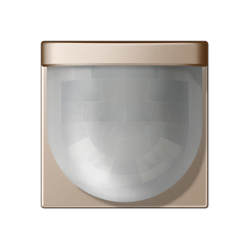Jung A17280CH LB-Management motion detector Standard 2, 20 m, IP44, Series A, champagne