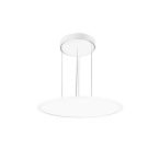Spittler FL Round 555 50W 840 opal white LED pendant light
