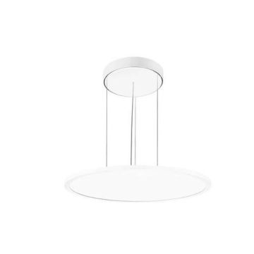 Spittler FL Round 555 50W 840 opal white LED pendant light