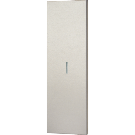 Jung ES2993KO5 large surface rocker (70 x 212, 4 mm), with light guide, vertical and horizontal mounting, LS series, stainless steel