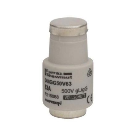 Mersen 00598.063700 598.0637 DIII 63A 500V gG D-fuse link