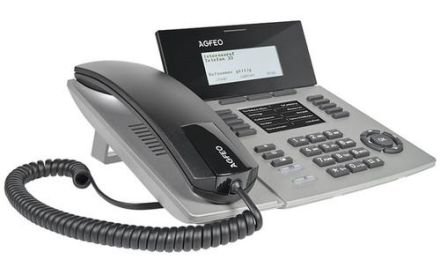 Agfeo 6101728 ST 54 IP SENSORfon black system telephone