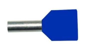 PROTEC.class 05101576 Wire end ferrules PAEH 250D/10 blue insulated VE100 Double wire end ferrules 2x2.5qmm/10mm (100pcs)
