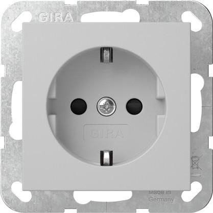 Gira 4383015 SRK System 55 Grey with SCHUKO socket