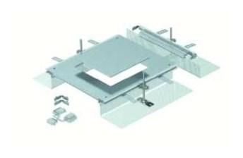OBO Bettermann OKA-GA40140/9 for device insert GES9 attachment unit, 7424324