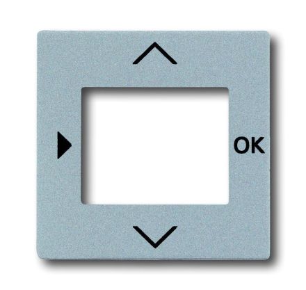 Busch-Jaeger 6435-83 central plate aluminum silver