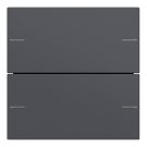 GIRA 575228 rocker set for touch sensor 4 System 55 | 2-way | anthracite