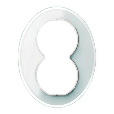 ELSO WDE011409 glass frame 2-way standard white Renova