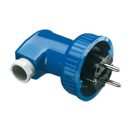 Busch-Jaeger 74 WD SCHUKO® plug, 2-pole (2 P + E)
