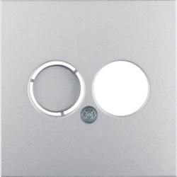 Berker 11961404 Centre piece for loudspeaker socket aluminium, matt Berker B.7
