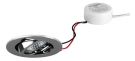 Brumberg 40143023 230V AC 6W 3000K chrome LED recessed ceiling spotlight
