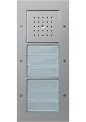 Gira 126865 AP door station 6-way door communication color aluminum