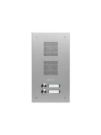 Grothe TS787 1-2 silver EV1 2 bell button door station, 78712