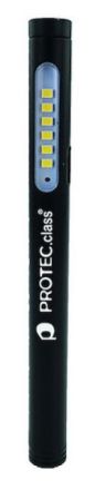 PROTEC.class 05400729 PPL21 Profi Penlight 2in1 130lm black LED flashlight