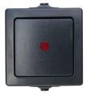 Kopp 566615003 NAUTIC anthracite control switch