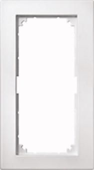 MERTEN 488819 Frame 2-way polar white M-PLAN