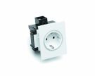 OBO Bettermann 6121004 BRK 2STD rws SIGNA IN 1-way pure white socket