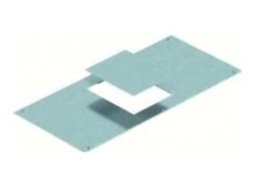 OBO Bettermann OKA/DG6/400 for duct system OKA2 device insert cover, 7402056