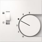 ELSO ELG227444 Central plate for temperature controller pure white