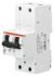 ABB Stotz-Kontakt S752DR-E35, S752DR-E 35 sel. main circuit breaker SHU E-Char.,25kA,35A,2P, 2CDH782001R0352