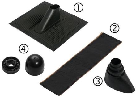 Axing SZU085-04 roof rafter mounting set