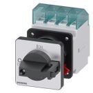 Siemens 3LD2050-1TL11 main/emergency stop switch 4-pole front mounting