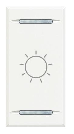 Bticino HD4911BA rocker 1m light white