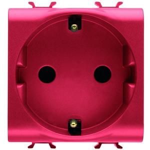 Gewiss GW10251 2M 2P+PE 16A german Stand Red Socket