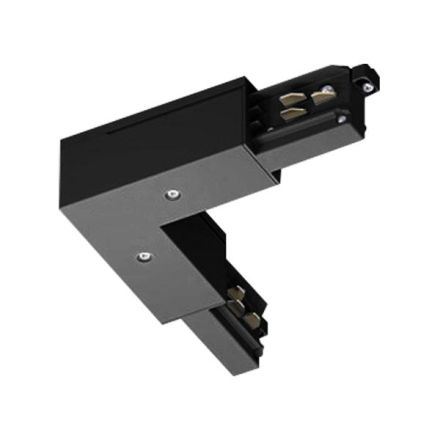LTS ST-A L/PE-IN/9011 black mounting L-connector polarity inside ( 660277 )